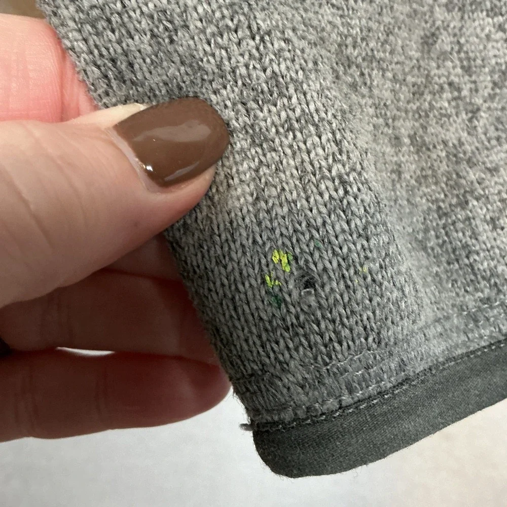 The North Face Men's Gordon Lyons Quarter ¼ Zip Sweater Knit Fleece‎ Small